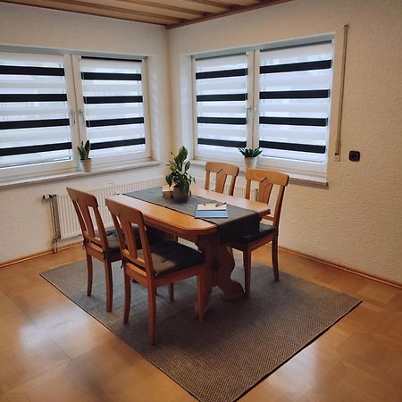 Ferienwohnung Unterm Tierstein Bad Ditzenbach Bagian luar foto